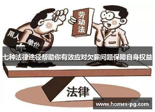 七种法律途径帮助你有效应对欠薪问题保障自身权益