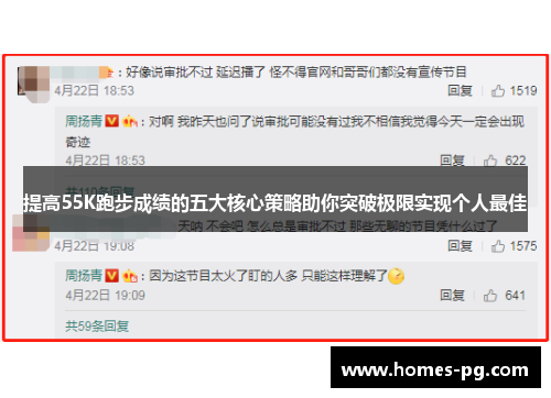 提高55K跑步成绩的五大核心策略助你突破极限实现个人最佳