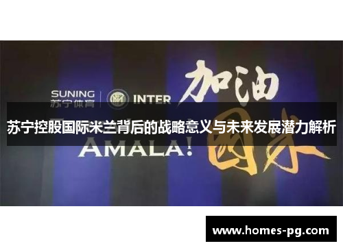 苏宁控股国际米兰背后的战略意义与未来发展潜力解析
